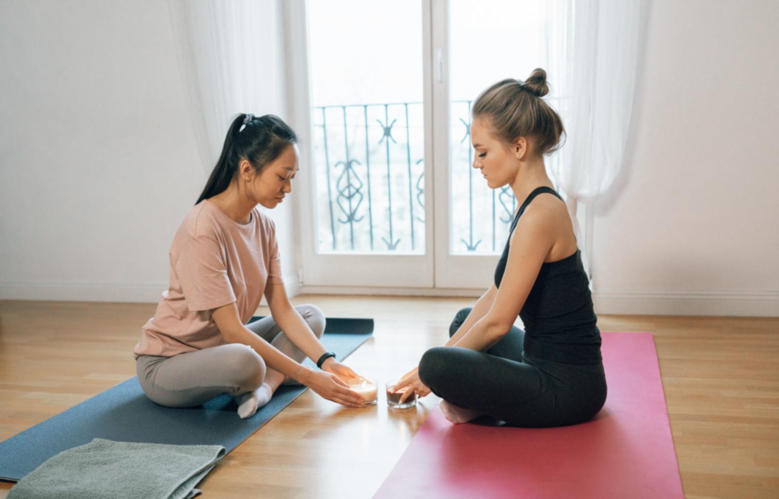 Meditative Praxis in ruhiger Umgebung